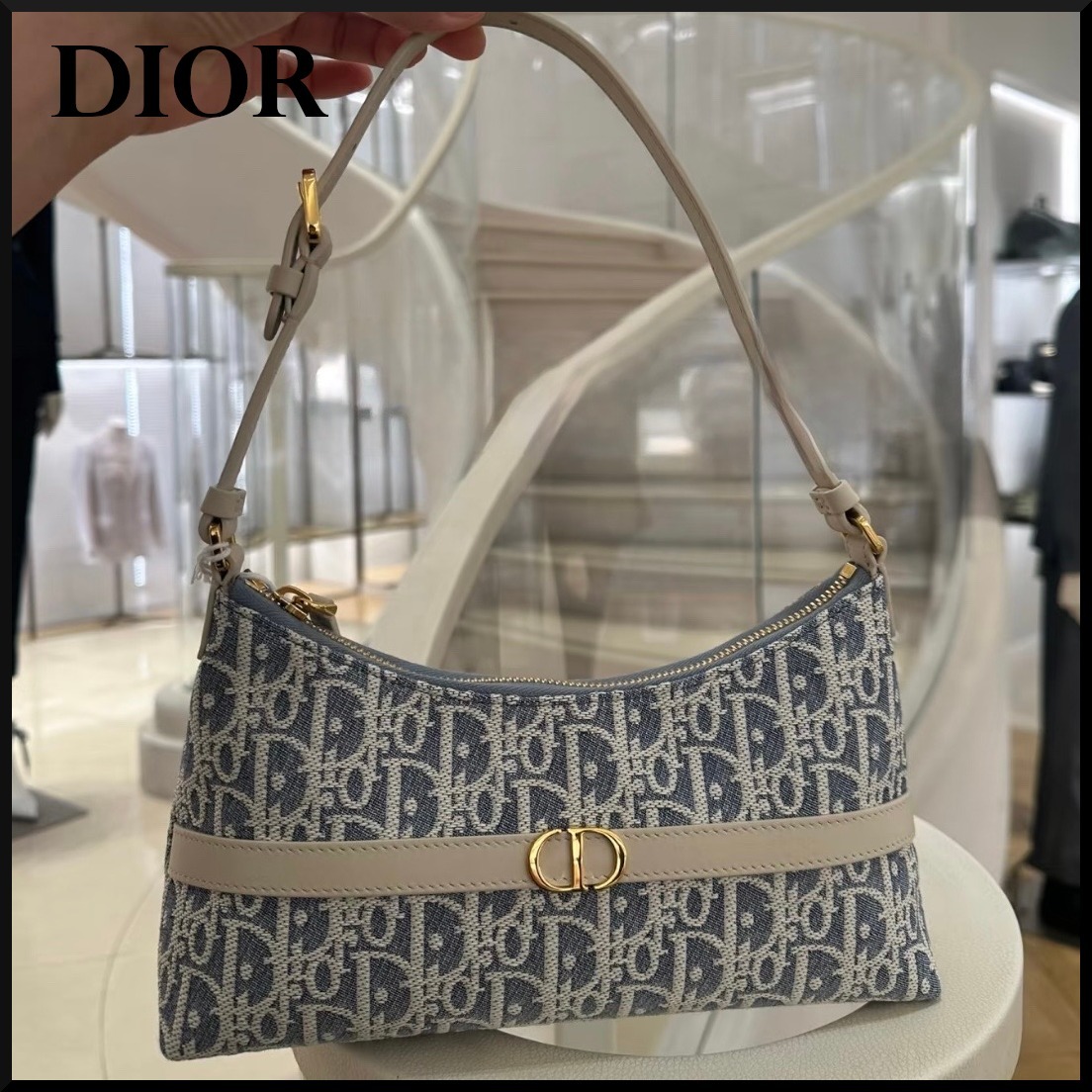 【自分へのご褒美に★】Dior 30 Montaigne Cigale ミニバッグ