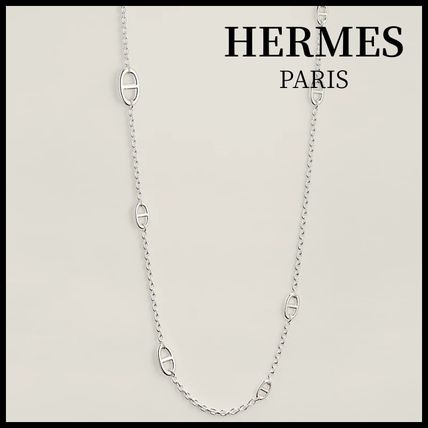 シルバー（銀色）系 HERMES(エルメス) ネックレス・ペンダント