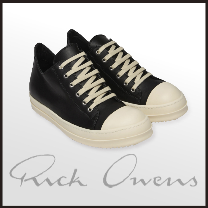 【関税込】Rick Owens リックオウエンス レザー ロースニーカー