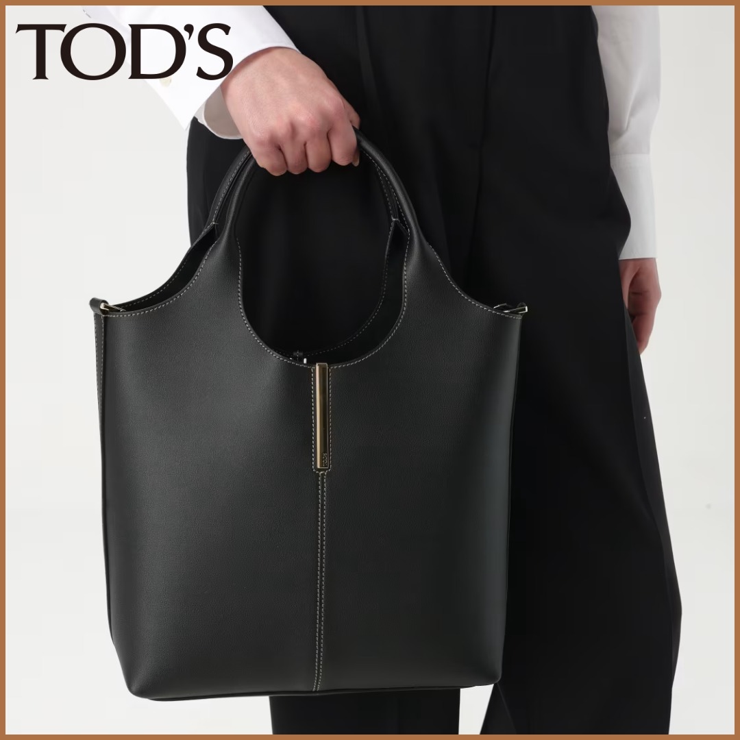 TOD'S レザートート ショッピング バッグ スモール 関税込 新作