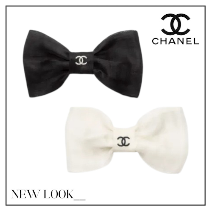 【シルク素材とジャガード織の織り成す美】CHANEL ボウバレッタ