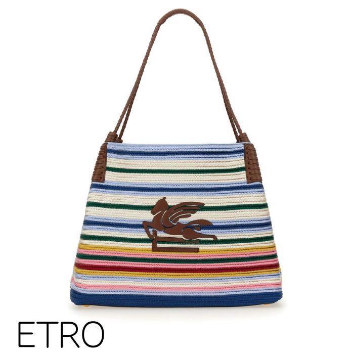 ETRO ファブリック LIBRA トートバッグ ミディアム
