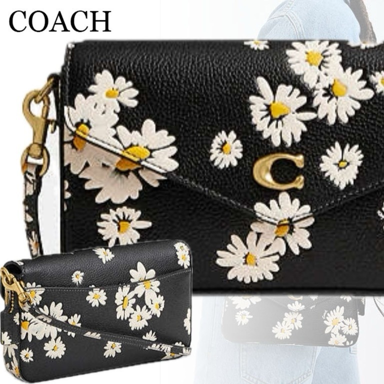 すぐ届く*COACH*コーチ*ウィン クロスボディ フローラルプリント