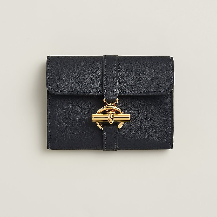 【大人かっこいい★】HERMES コンパクト 財布 《Glenan》