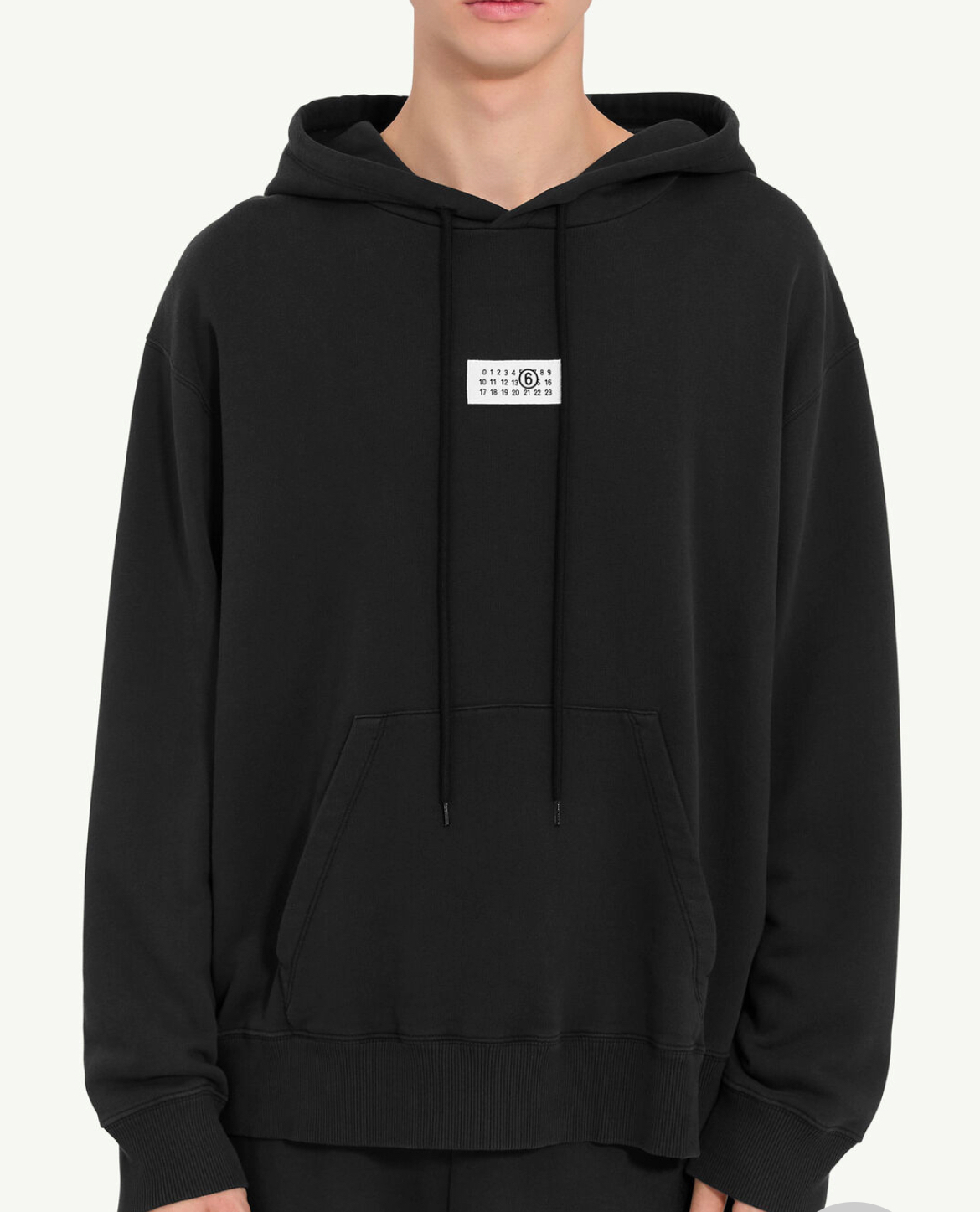 MM6 Maison Margiela ナンバーモチーフ パーカー