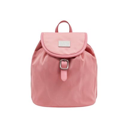 25SS新作【MARITHE】CIRCLE LOGO BUCKET BACKPACK★2色 Marithe + Francois Girbaud(マリテフランソワジルボー) バック