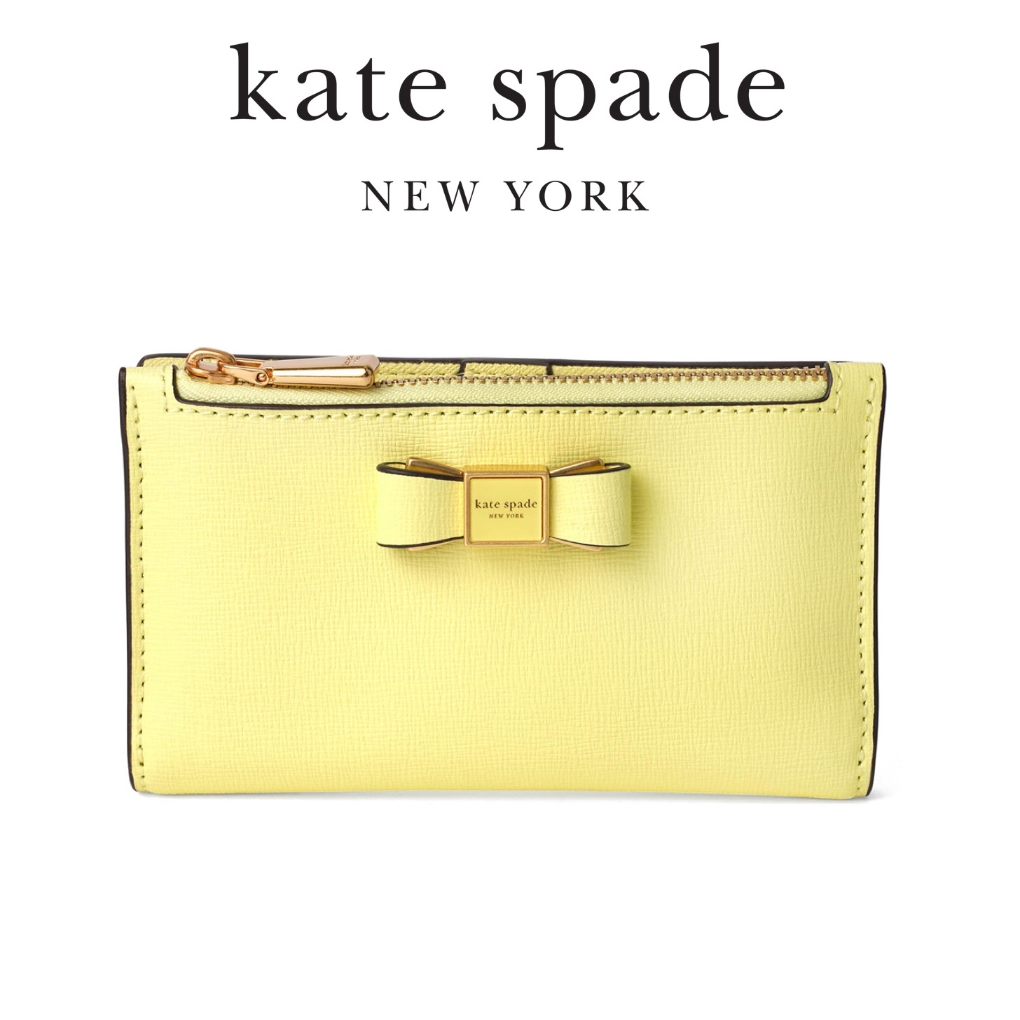 ★kate spade★ モーガン ボウ ２つ折り財布