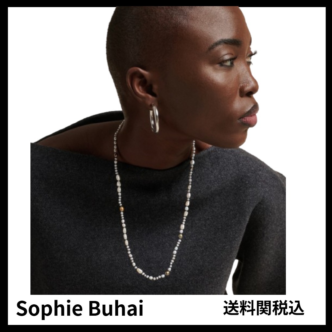 送料関税込★Sophie Buhai★淡水パール18Kマーメイドネックレス