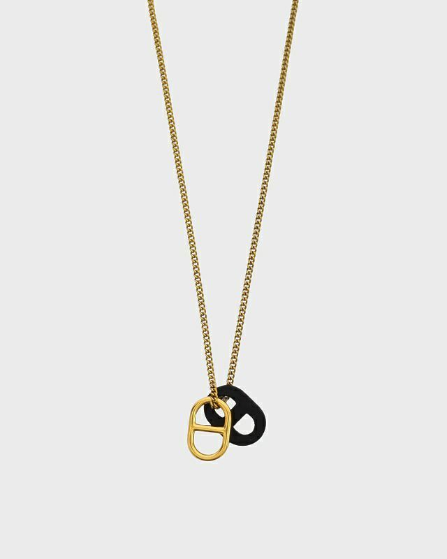 HERMES シェーヌダンクル オーマイヨンネックレス
