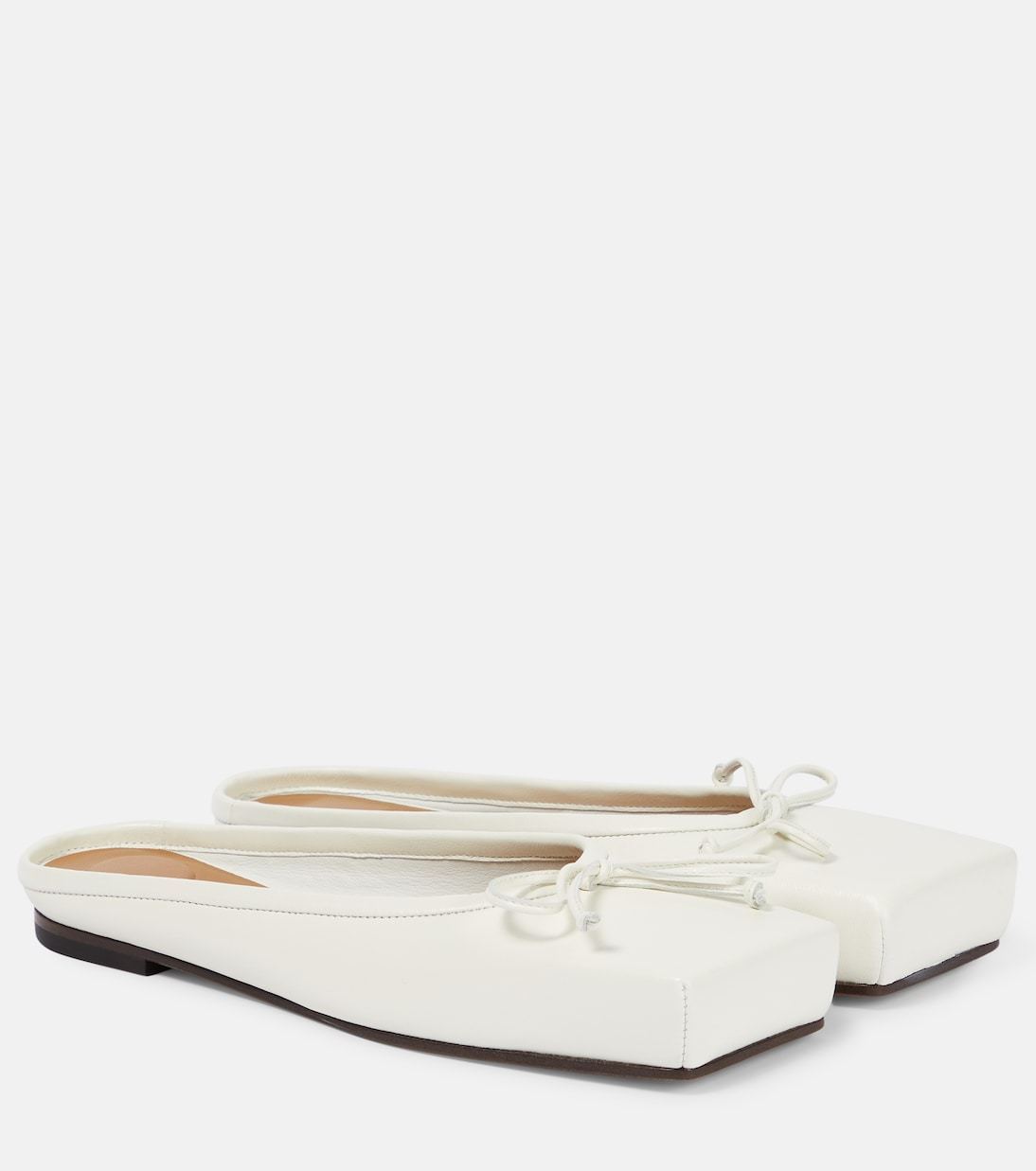 【Jacquemus】 Lesミュール Platesバレエフラット