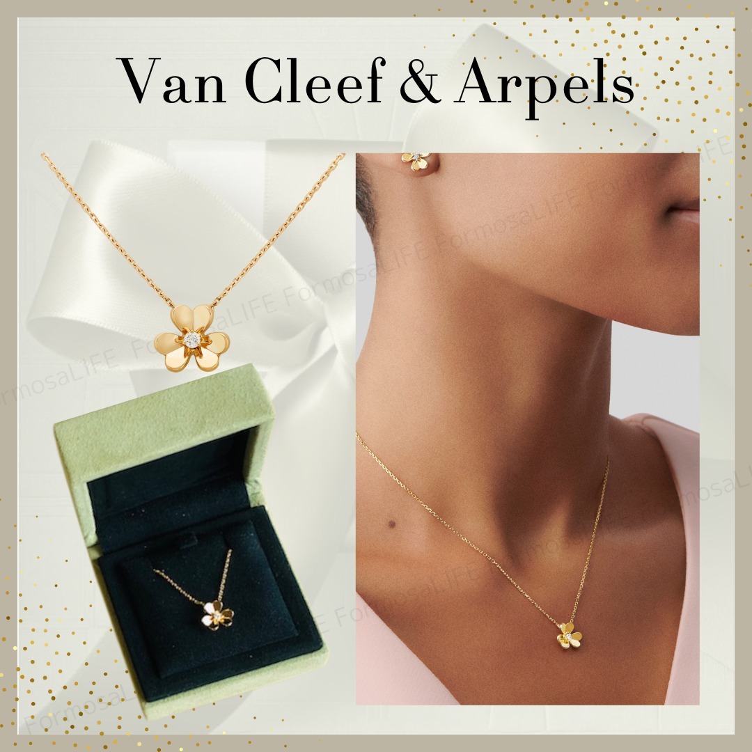 希少◆Van Cleef & Arpels フリヴォル ミニ ダイヤ ネックレス