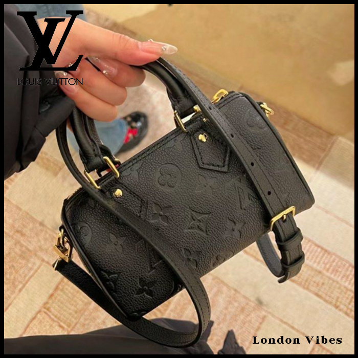 大人気 定番マストアイテム！ Louis Vuitton ナノ スピーディ 黒