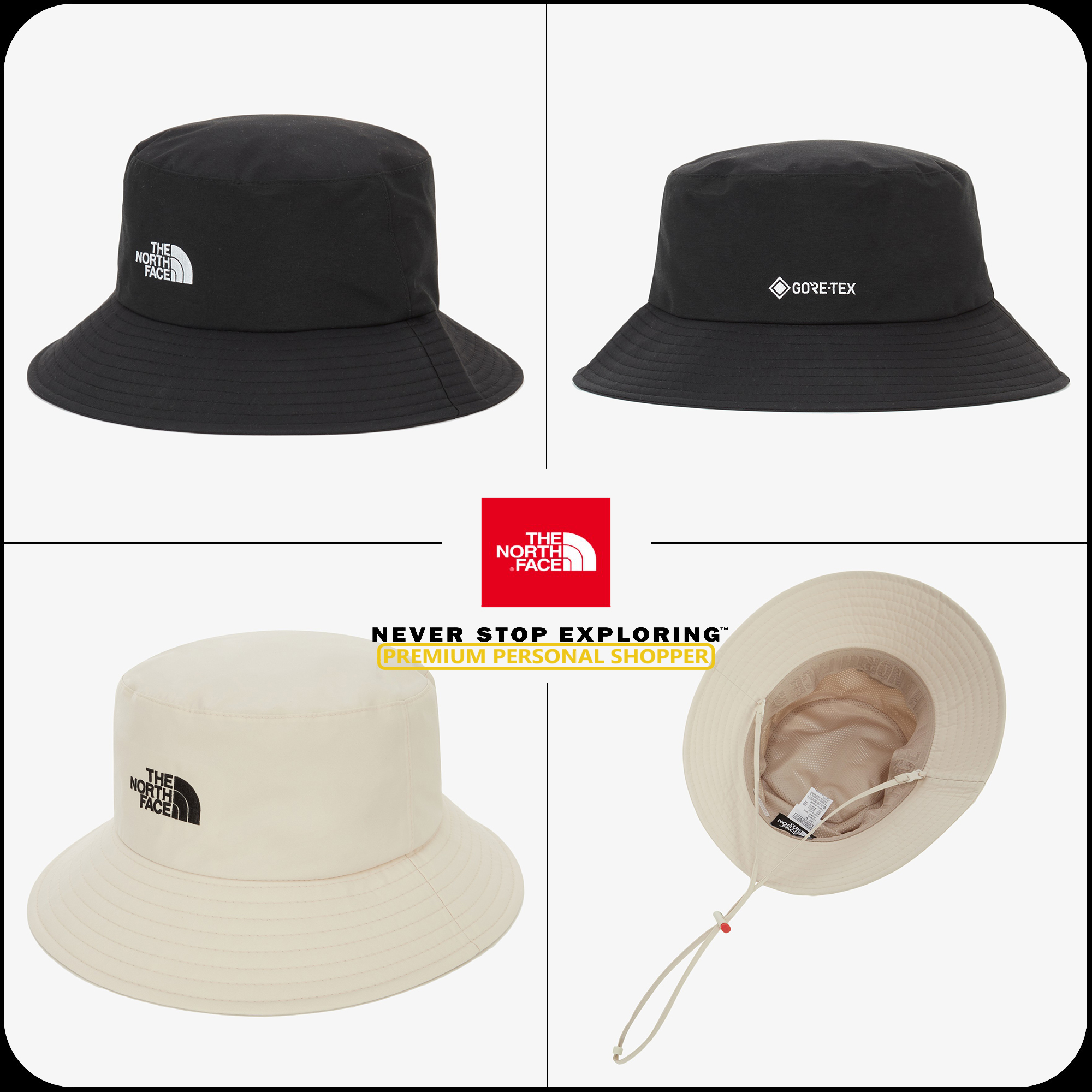 [THE NORTH FACE]★25SS★韓国人気★GTX BUCKET HAT