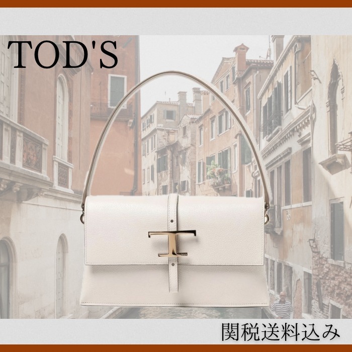 【TOD'S】Tタイムレス レザー フラップバッグ ミニ