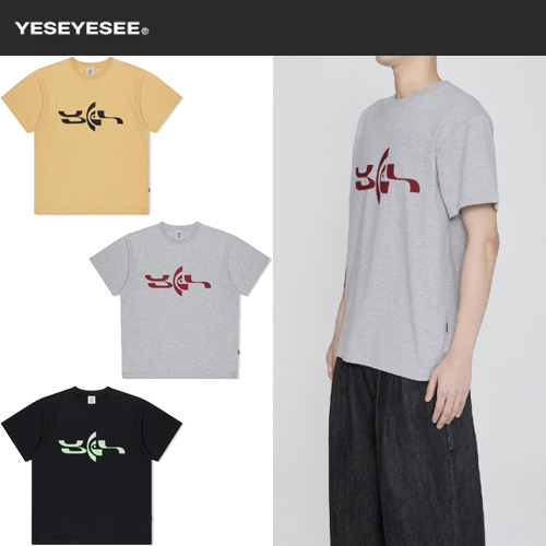 ★2025SS新作★YESEYESEE★Geometric Logo Tee