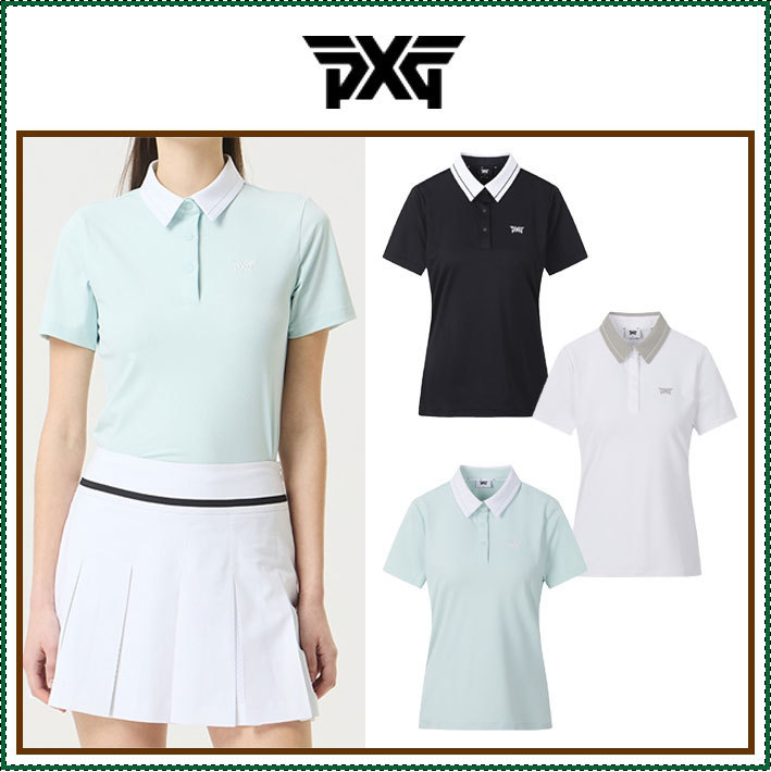 【PXG】 WOMENS SUMMER COOL POLO SHORT-SLEEVE / 追跡付