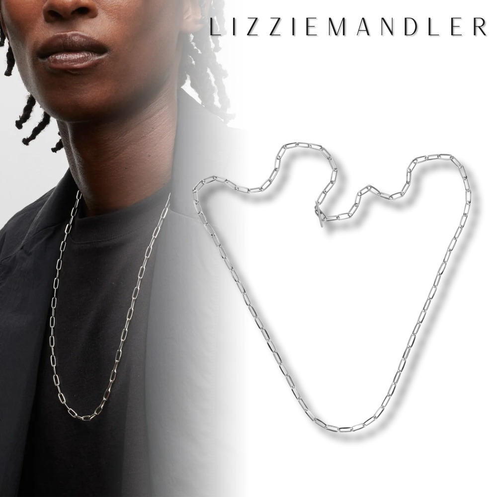 Lizzie Mandler Knife Edge ロングチェーンネックレス