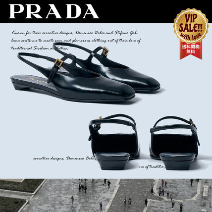 バックストラップ PRADA(プラダ) 靴・シューズ(レディース