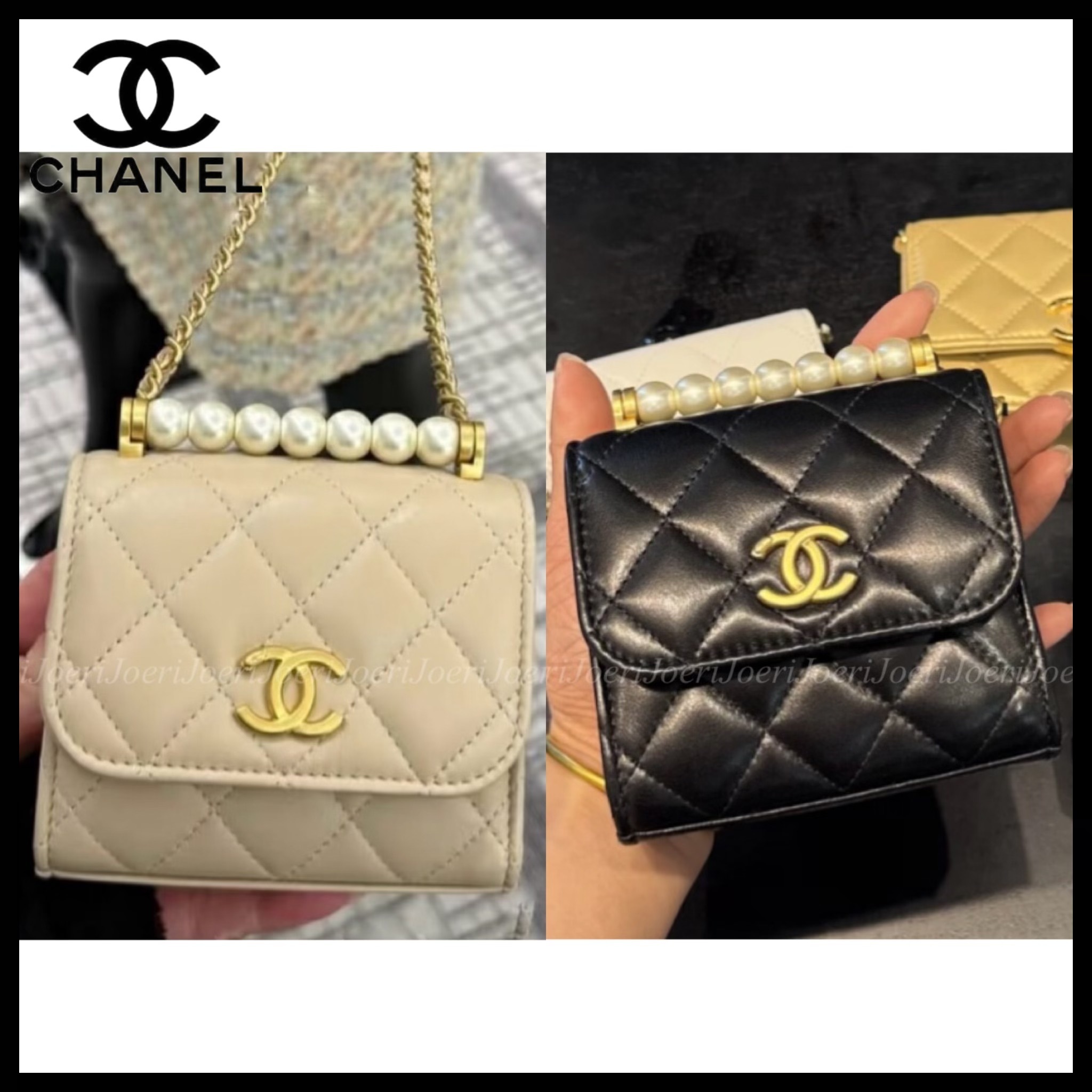 【パールが可愛い♡】CHANEL クラッチバッグ