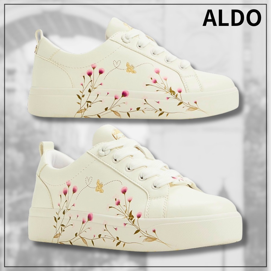【追跡あり！】ALDO ロートップ スニーカー ★ ワイルドフラワー