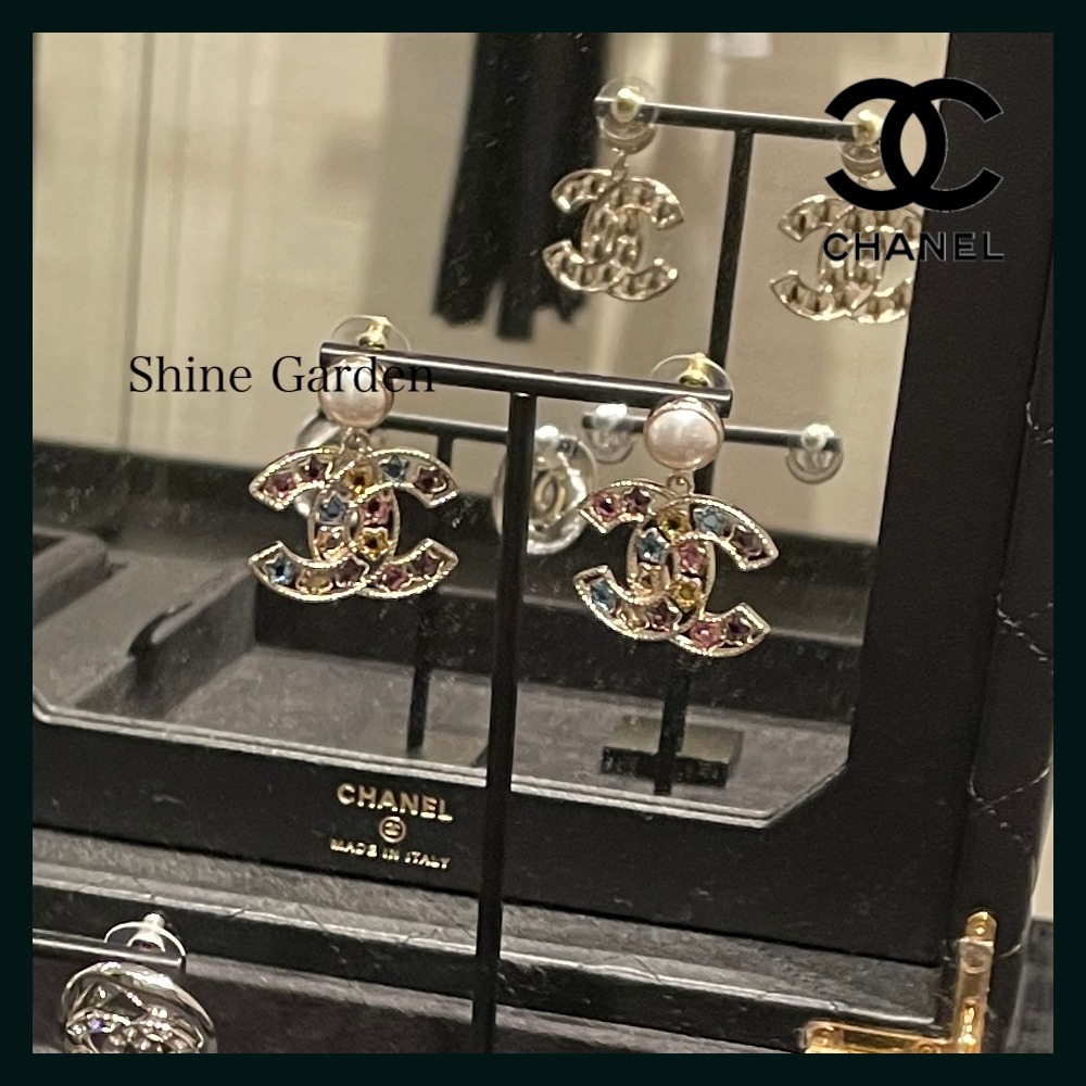 【25ss 星＆パール★】CHANEL ピアス ココマーク パール スター