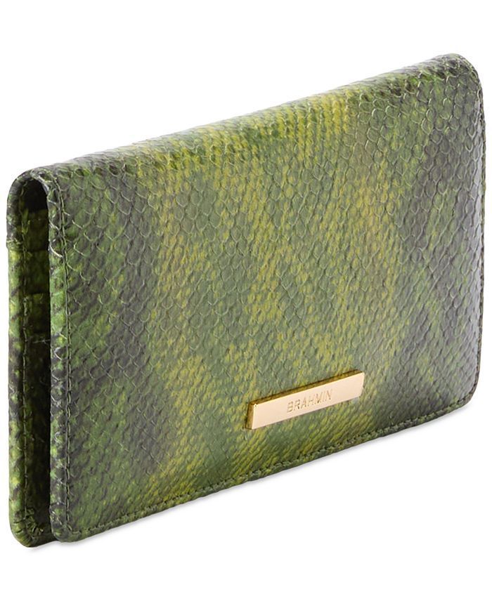 《Brahmin》Ady レザー ウォレット 長財布 ロゴプレート