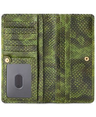 《Brahmin》Ady レザー ウォレット 長財布 ロゴプレート