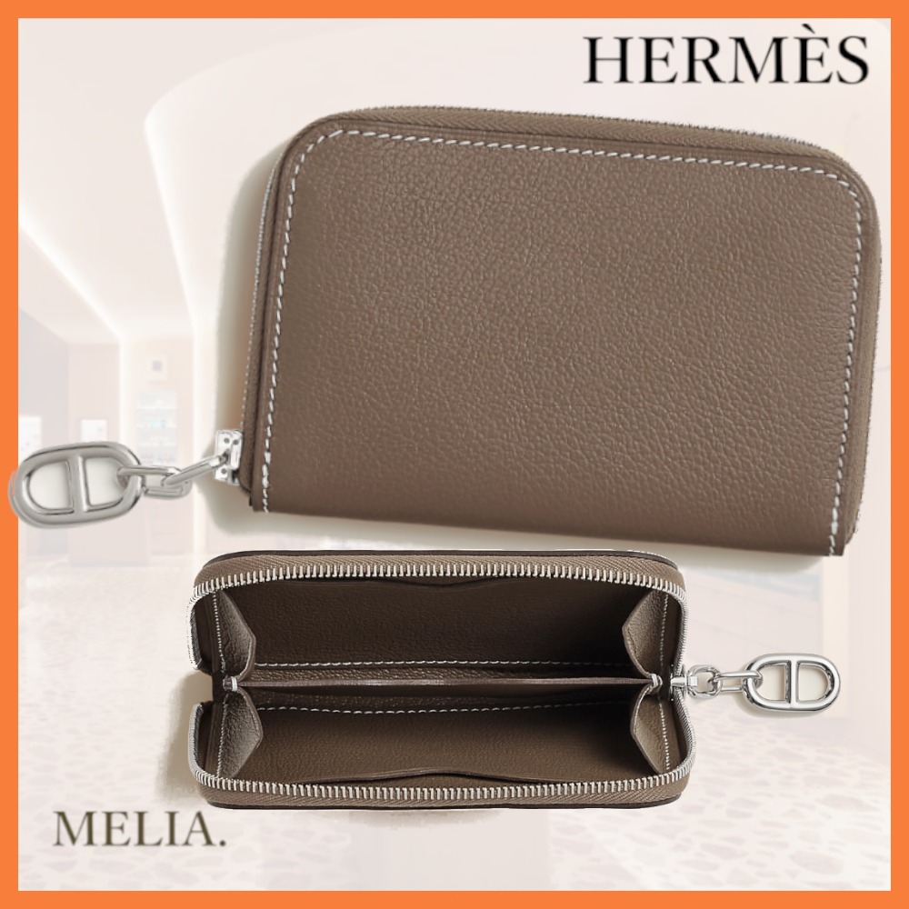 【人気色♪】HERMES Zipengo コンパクトカード ホルダー