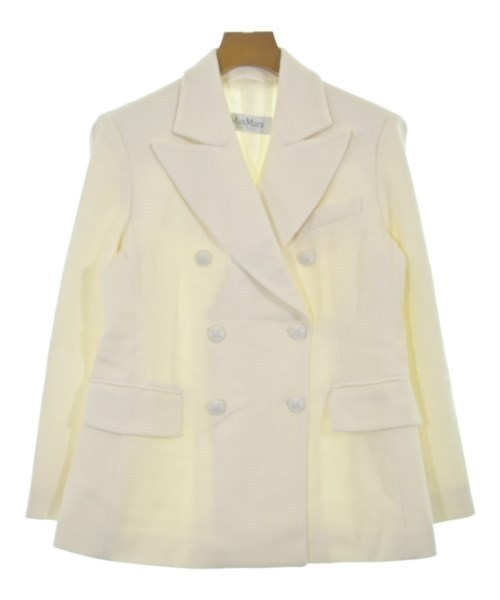 Max Mara テーラードジャケット 白 4201625J0024