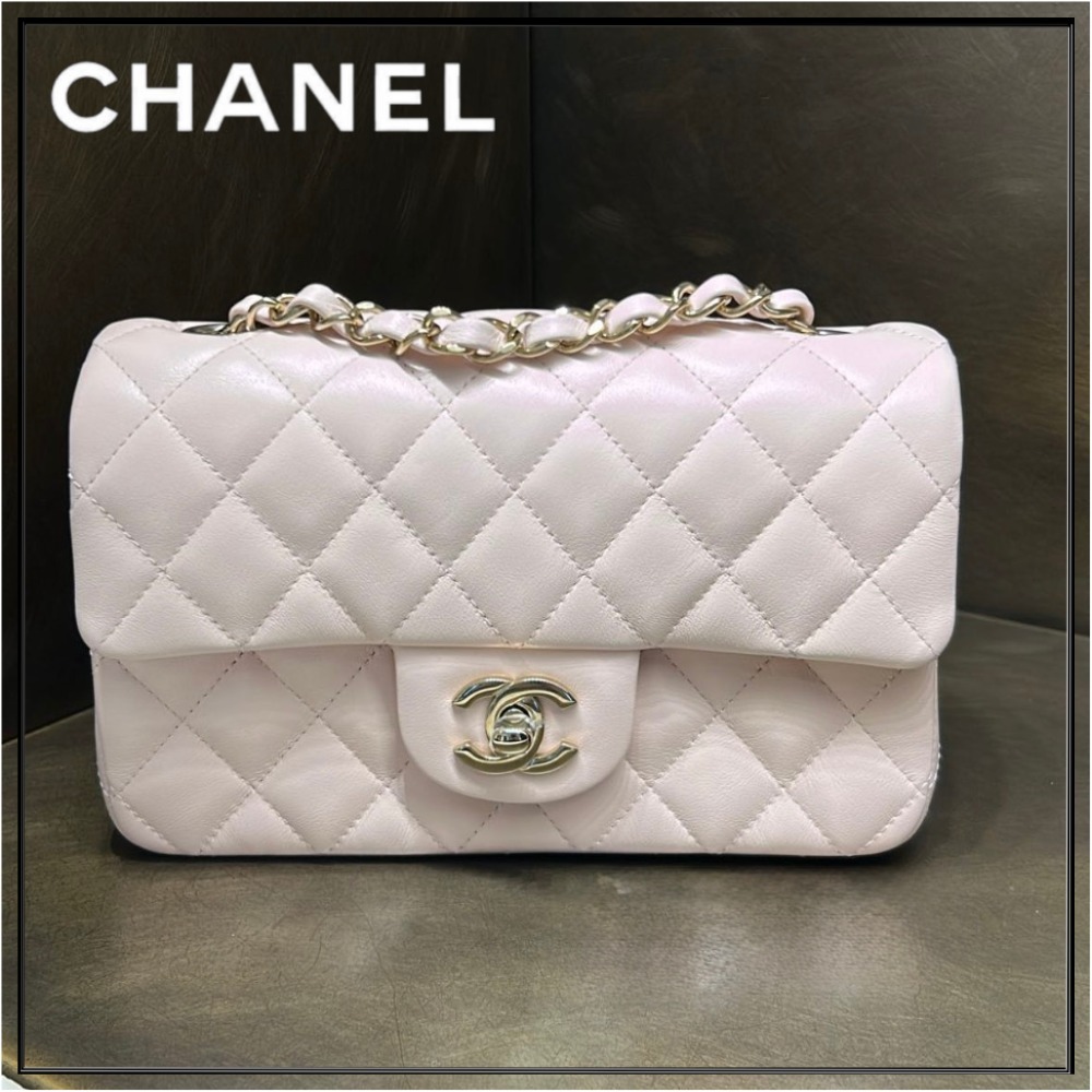【ベビーピンク♡】CHANEL ミニマトラッセ フラップバッグ