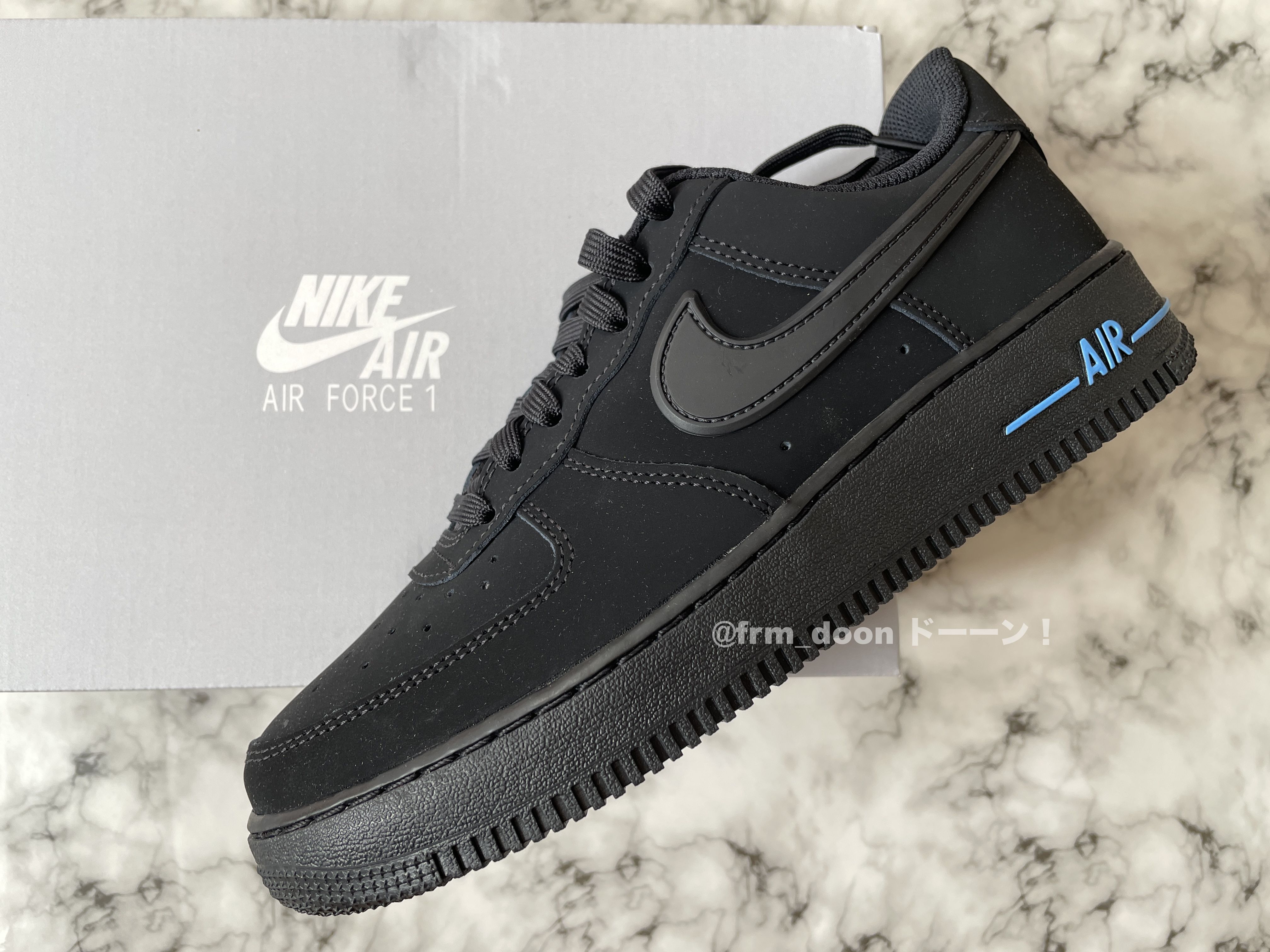 【NIKE】新作 Air Force 1 '07 (ブルー)