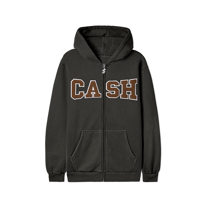 【CASH ONLY】 Campus Zip-Thru Hood - Charcoal