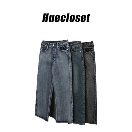 デニム・ジーパン HUECLOSET Pintuck point denim pants SE149 HUECLOSET デニム・ジーパン(レディース) - 海外通販のBUYMA