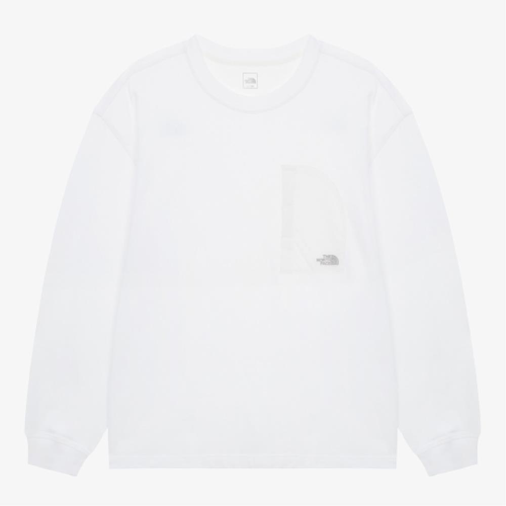 ★★THE NORTH FACE★★ Men's Domi Long Sleeve T-ShirtWHITE N