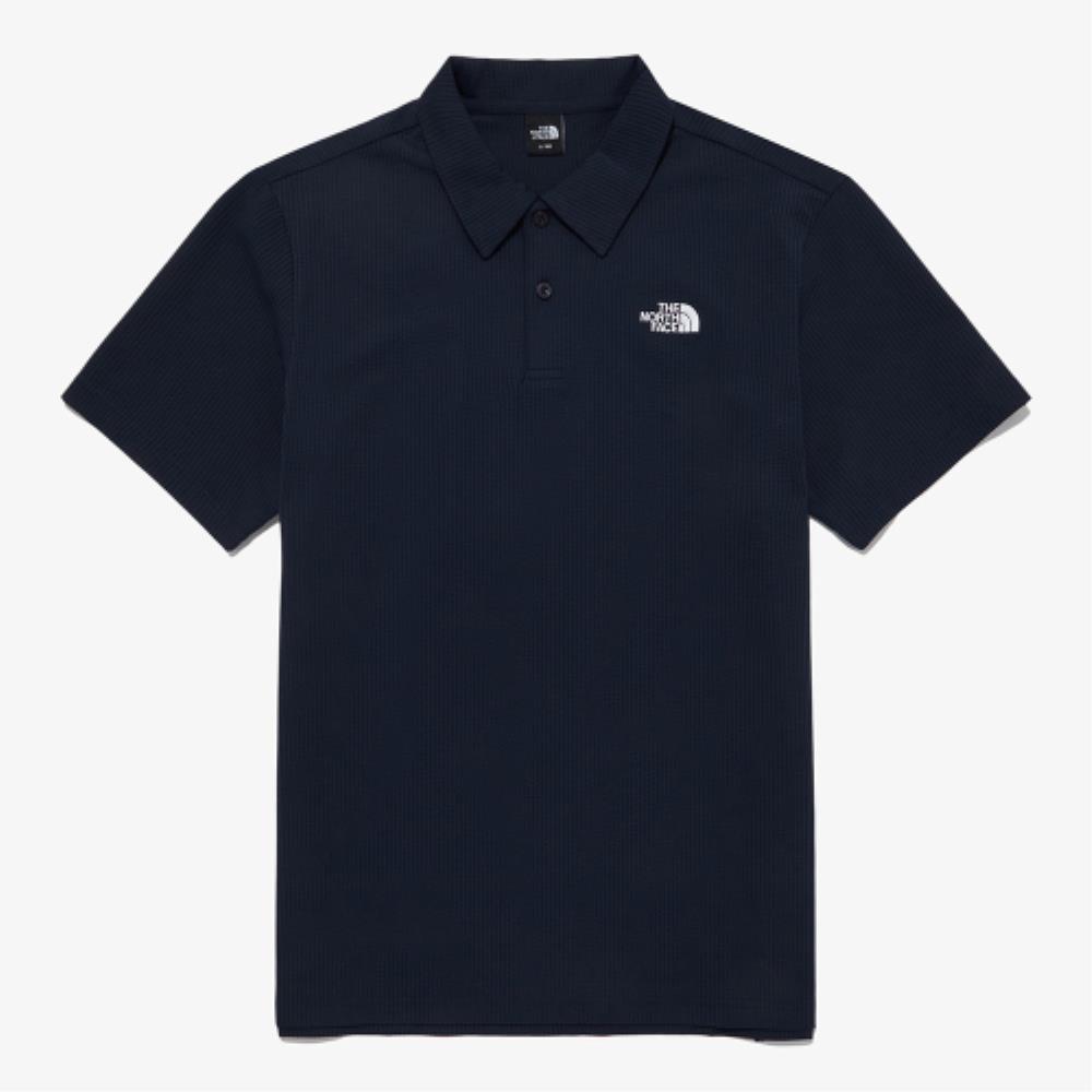 ★★THE NORTH FACE★★ Men's Ice Field Short Sleeve PoloNAVY