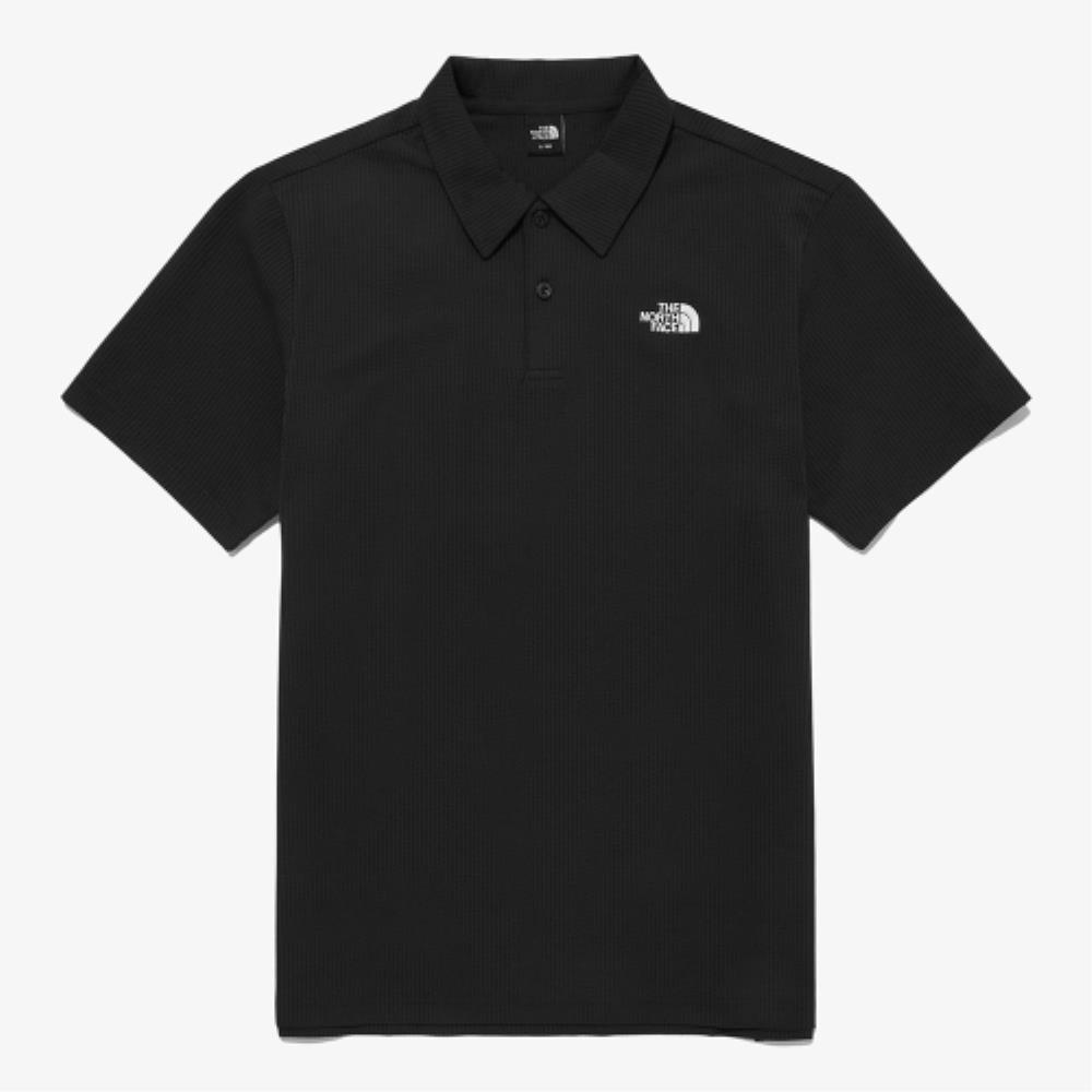 ★★THE NORTH FACE★★ Men's Ice Field Short Sleeve PoloBLAC