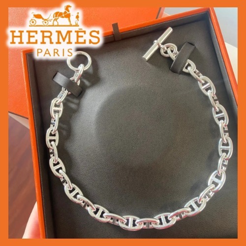 超入手困難商品【HERMES】シェーヌダンクルネックレス