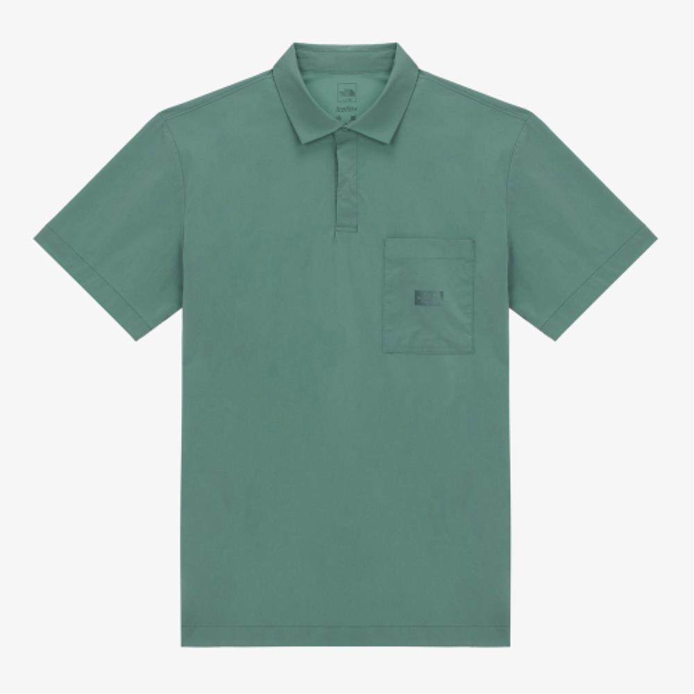 ★★THE NORTH FACE★★ Men's Frost Short Sleeve Polo SEA PIN