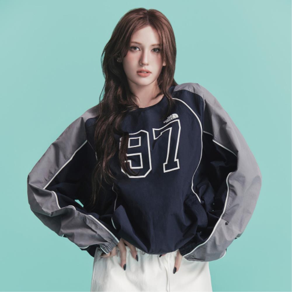 ★★THE NORTH FACE★★ White Label Kickflex Crewneck NAVY NM