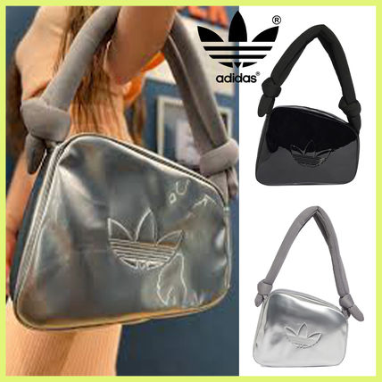 シルバー（銀色）系 韓国 adidas(アディダス) バッグ・カバン
