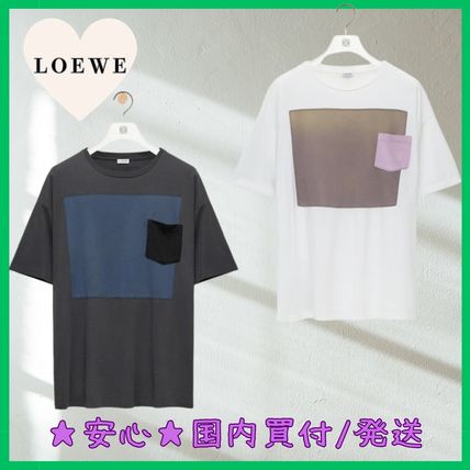 グレー（灰色）系 LOEWE(ロエベ) Tシャツ・カットソー(メンズ