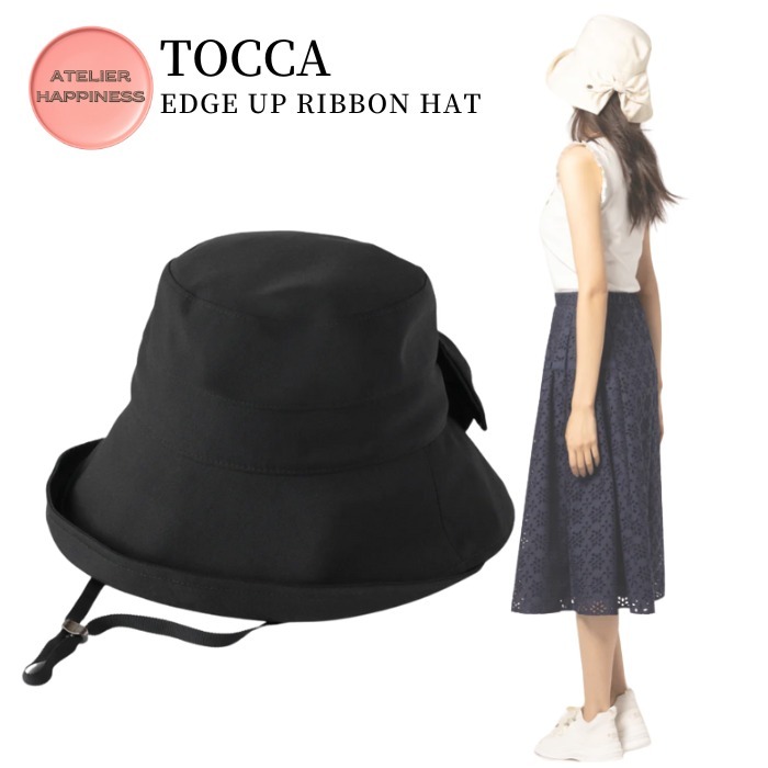 【トッカ】EDGE UP RIBBON HAT