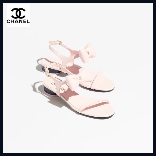 リボンが可愛い♡**【CHANEL】 サンダル