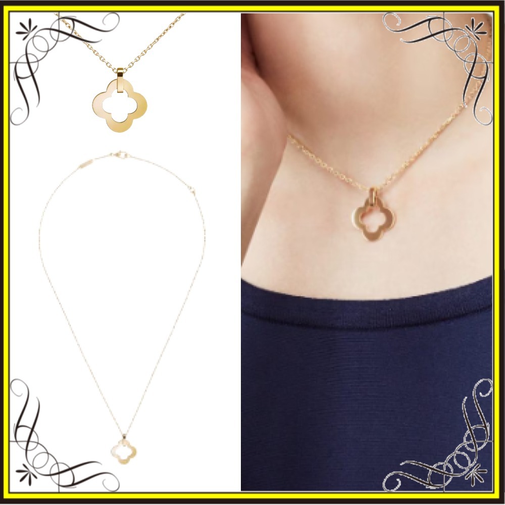 【Van Cleef & Arpels】ビザンチン アルハンブラ ペンダント 18K