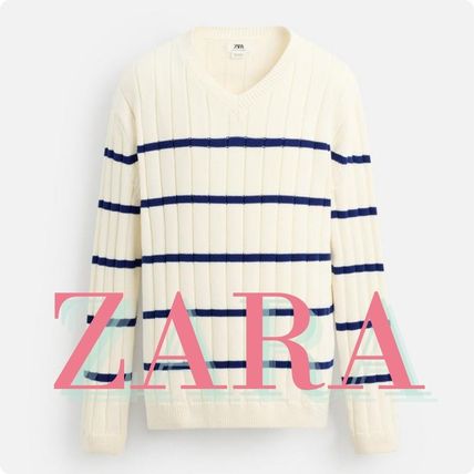ZARAで美しい白Vネックニットを購入☆ボタン付きベーシック