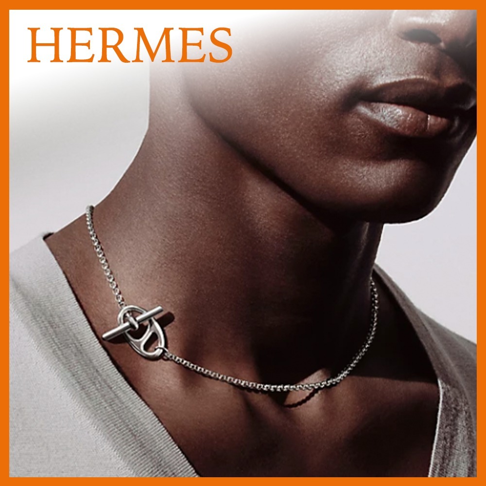 【大人気☆】Hermes シェーヌダンクル パンク ネックレス