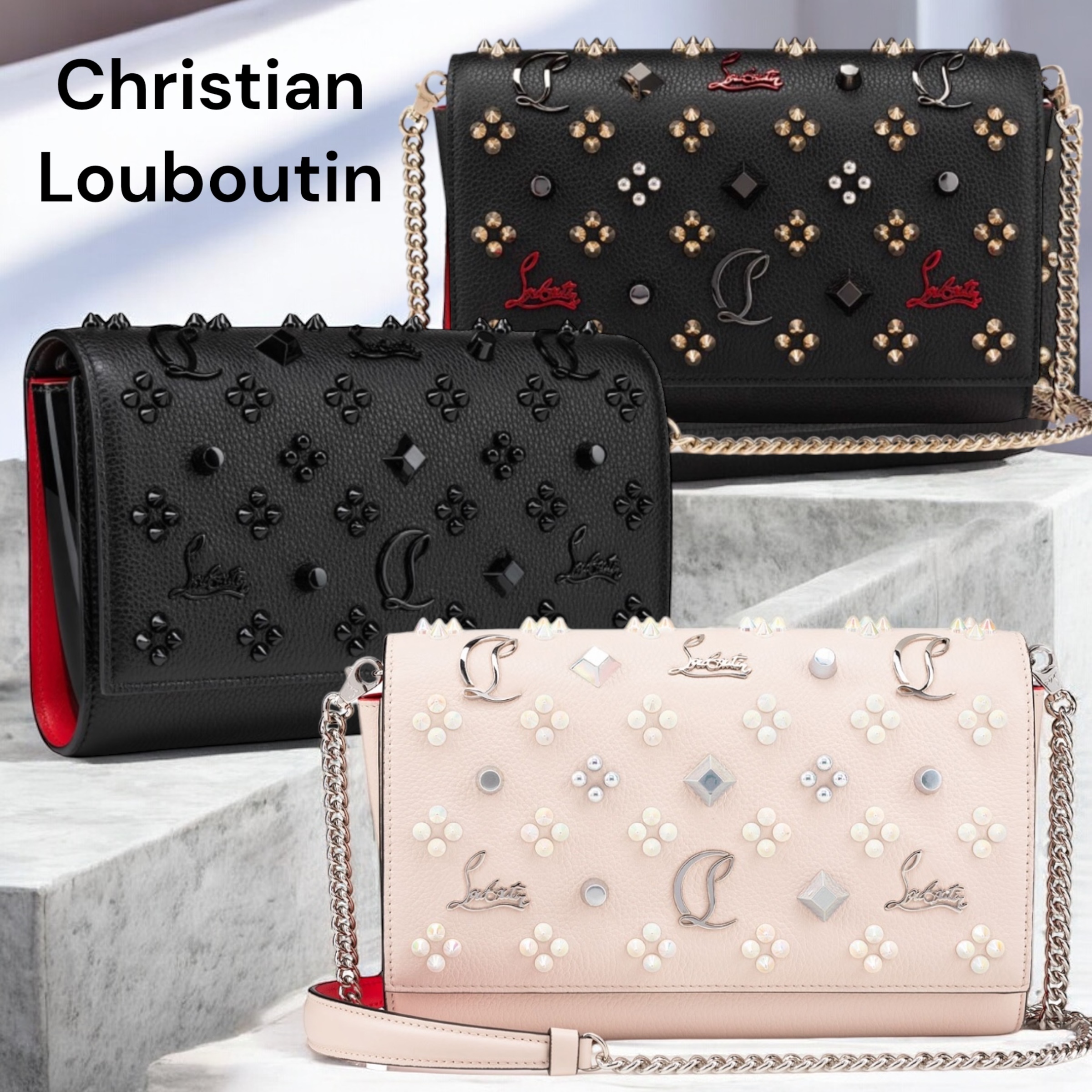 CHRISTIAN LOUBOUTIN PALOMA チェーン 財布 バッグ