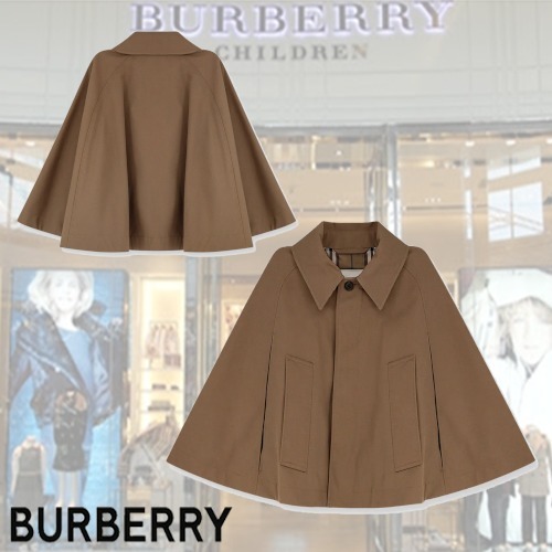 BURBERRY バーバリー レディース 撥水ツイルケープ チェック裏地