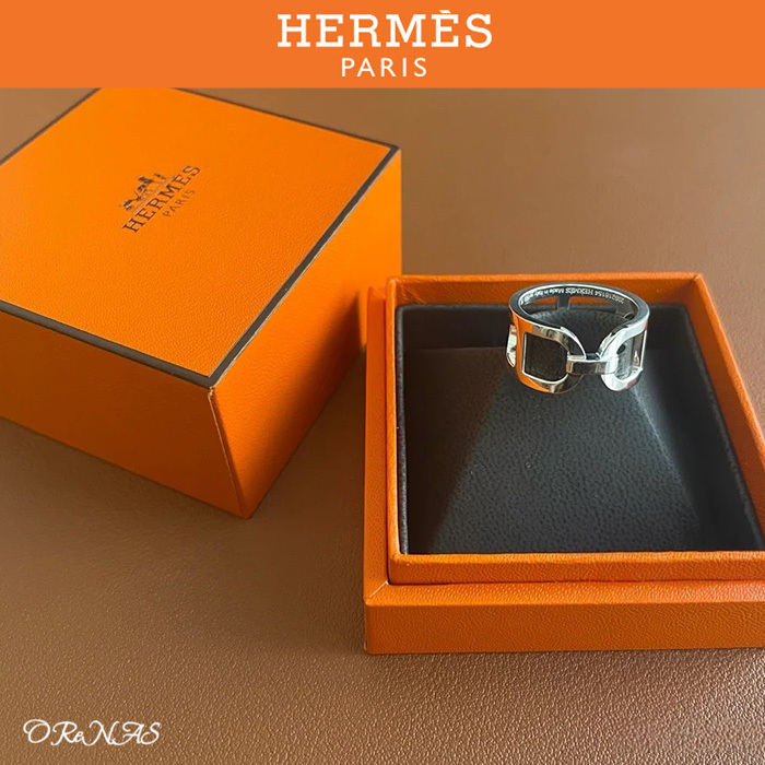 【シェーヌ・ダンクル】HERMES リングエヴァーEVER MM