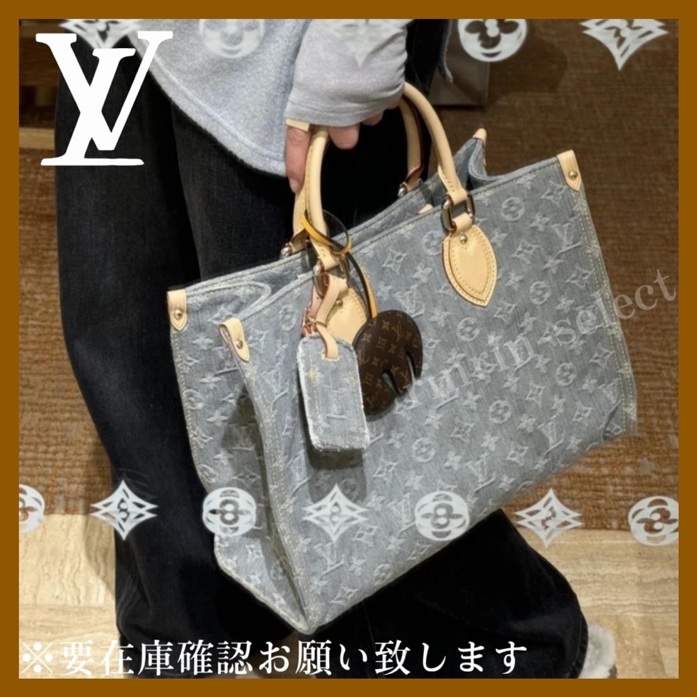 デニムLV♡【LouisVuitton】オンサゴーMM バッグ♪